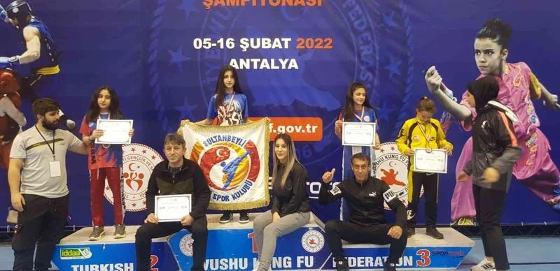Elazığ, Wushu Kung Fu’da 4 madalya aldı
