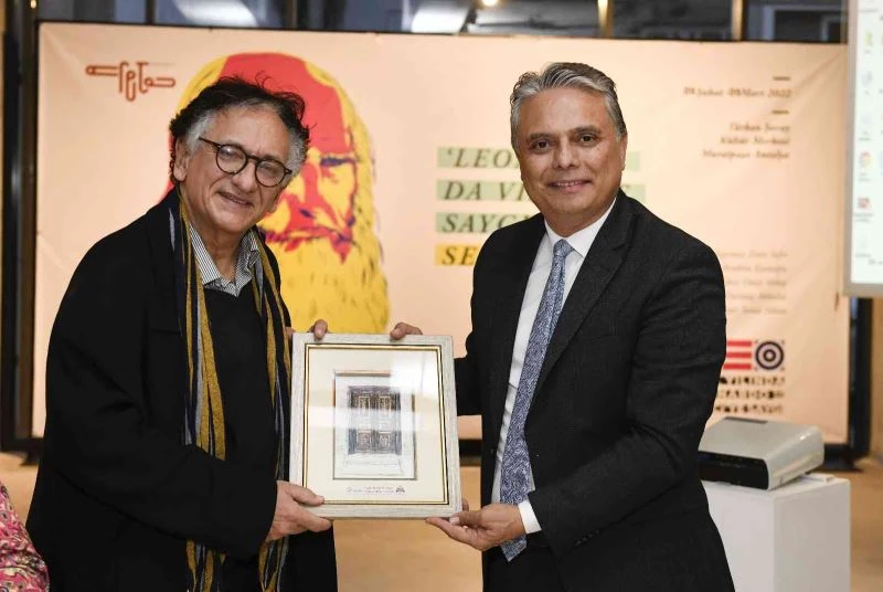Leonardo da Vinci’ye Saygı sergisi açıldı
