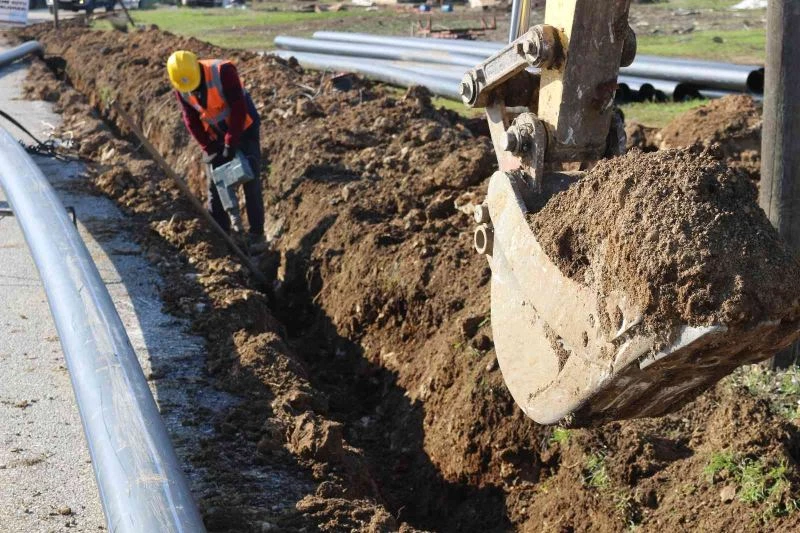ASAT’dan Kadriye’de 2 milyon TL’lik  içme suyu hattı
