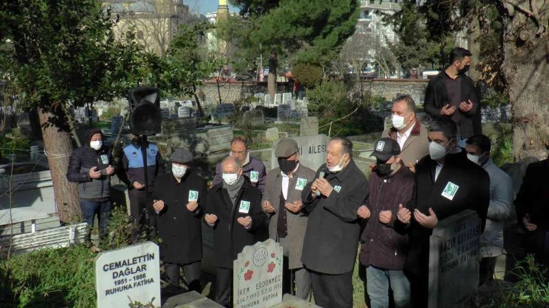 Eski Kartal Belediye Başkanı Arif Dağlar kabri başında anıldı
