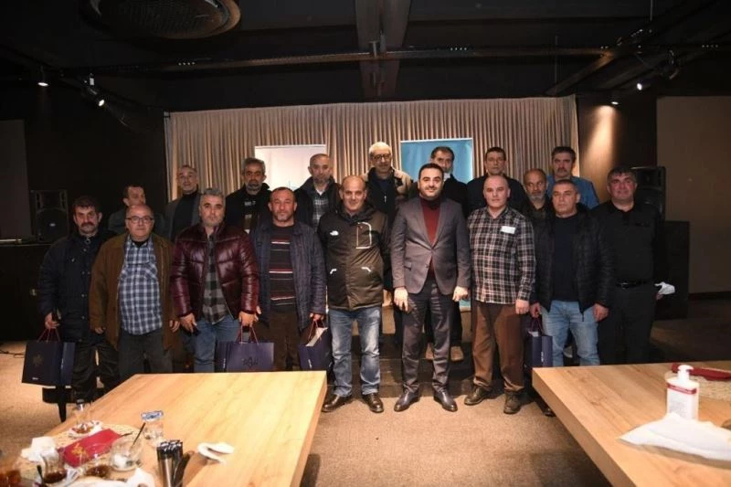 Emekliye ayrılan personellere veda yemeği
