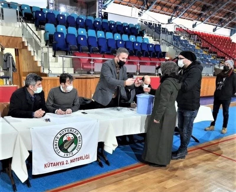 Kütahya OBM’ye 8 daimi işçi alımı için kura çekildi
