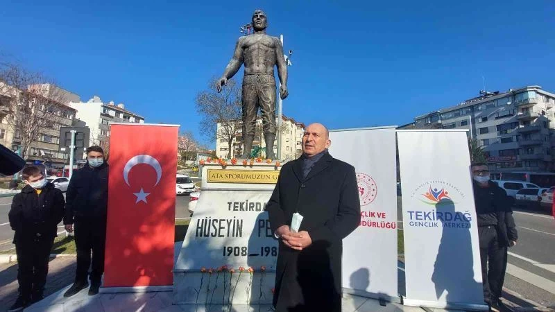 Efsane pehlivan Hüseyin Alkaya, ölümünün 40. yılında unutulmadı
