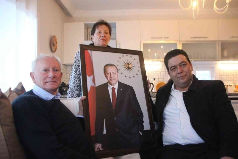 İngiliz uyruklu Peter Down, Cumhurbaşkanı Erdoğan hayranı
