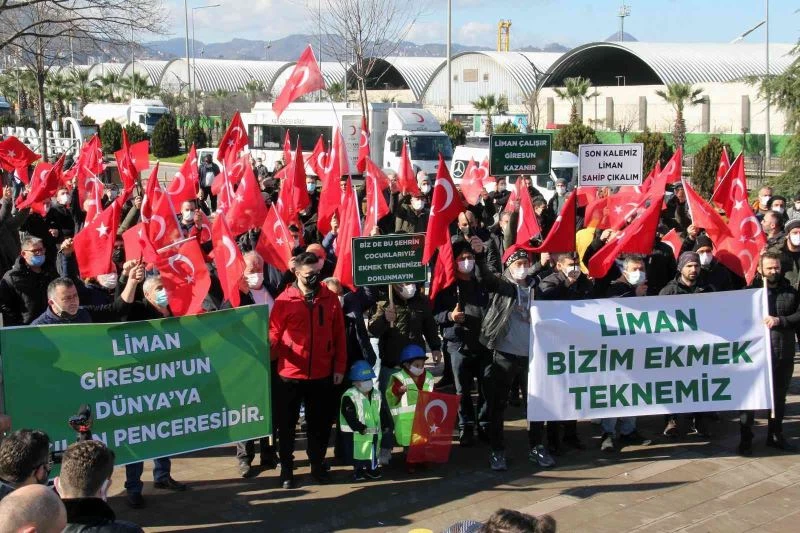GESOB Başkanı Kara: “Liman giderse Giresun ekonomisi darbe alır”
