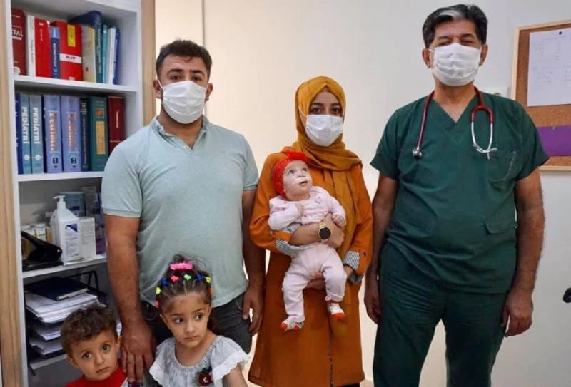 Lina bebek ANKA’da iyileşti
