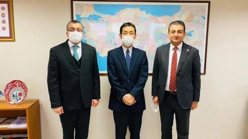 Çan Belediye Başkanı Öz, JICA Başkanıyla bir araya geldi
