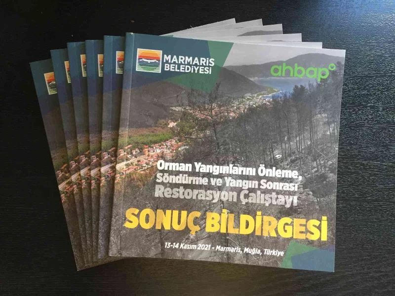 Yangın öncesi ve sonrası çalışmalara ışık tutacak bildirge yayınlandı
