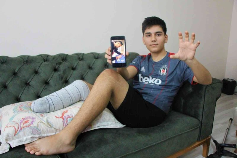 Tren kazasında sağ ayağını kaybeden Bulut: “Hedefim ampute milli takımında oynamak”
