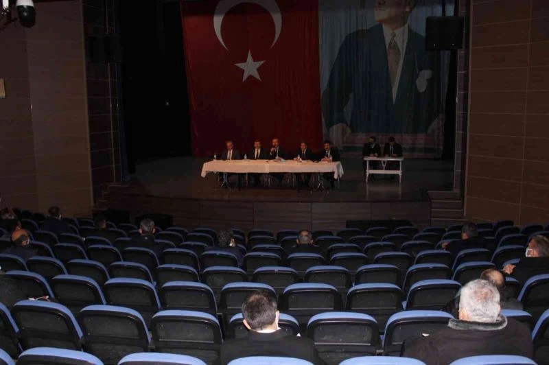 İkinci dönem müdürler kurulu toplantısı yapıldı
