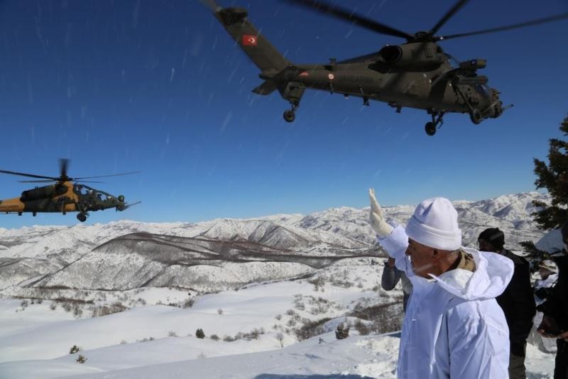 İçişleri Bakanlığınca Tunceli’de “Eren Kış-23 Şehit Jandarma Astsubay Üstçavuş Celil Mutlu” operasyonu başlatıldı
