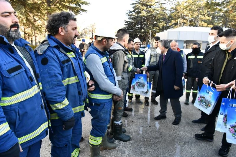 Isparta’ya destek için gelen ekipler memleketlerine uğurlandı
