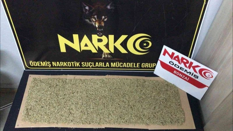 Ödemiş’te uyuşturucuyla yakalanan şahıs gözaltına alındı

