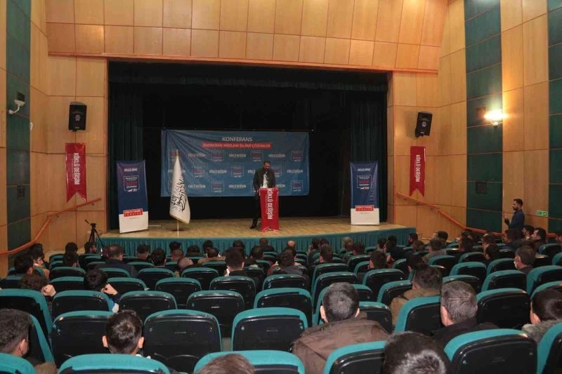 Tatvan’da ’Ekonomik Krizlere İslami Çözümler’ konferansı düzenlendi
