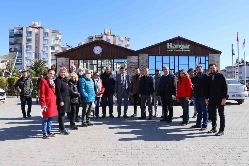 Turizm acenteleri Nazilli’nin turistik noktalarını ziyaret etti
