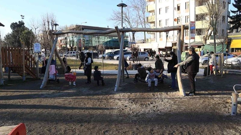 Düzceliler millet bahçesini çok sevdi
