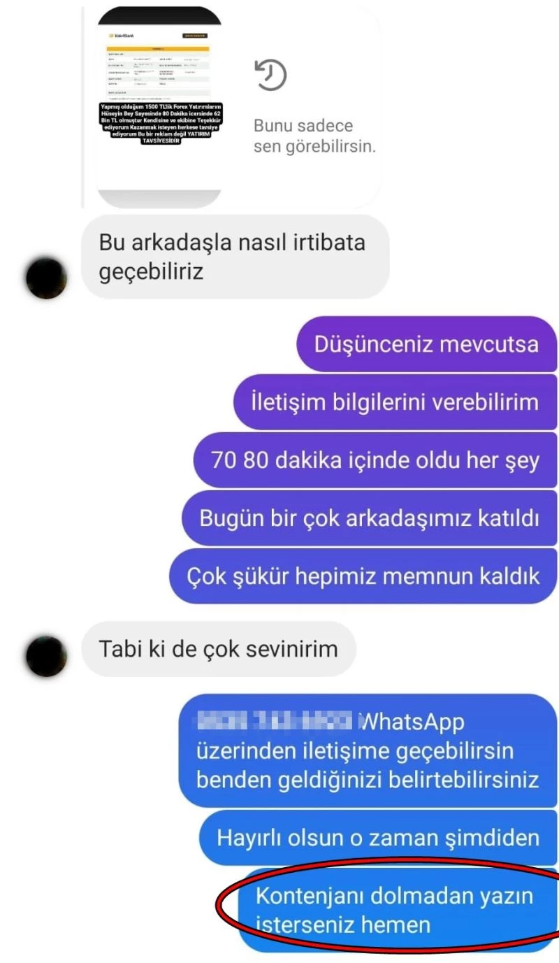 Bunlar da kontenjanlı dolandırıcılar
