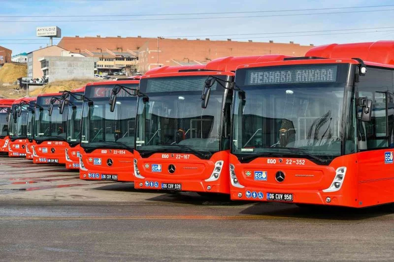 Başkentliler otobüs filosuna 15 yeni otobüs dahil oluyor
