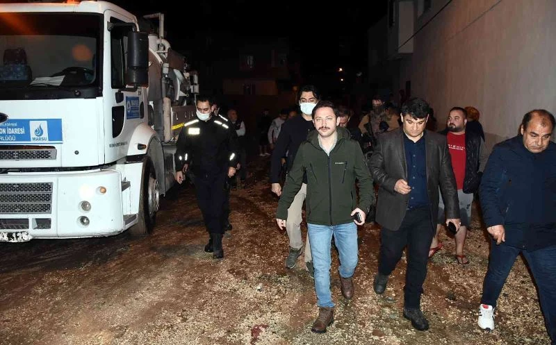 Artuklu ve Kızıltepe ilçelerine giden içme suyu hattında patlama
