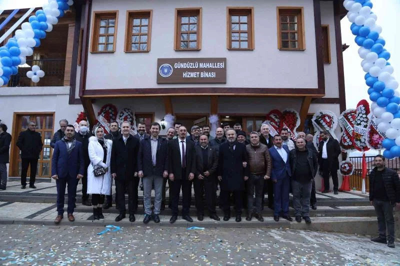 Büyükşehir’den kırsala yeni hizmet binası
