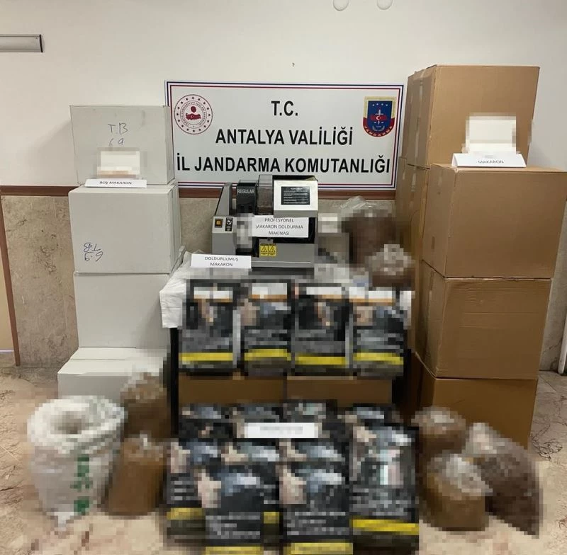Jandarmadan kaçak tütüne geçit yok
