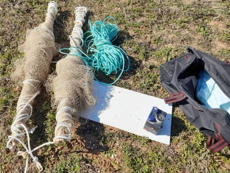 Kaçak avlananlar cezadan kaçamadı
