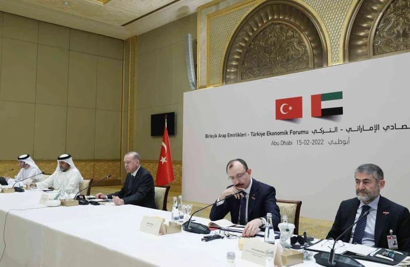 Erdoğan: “Birleşik Arap Emirlikleri Türkiye’nin Körfez bölgesindeki başlıca ticaret ortağıdır”
