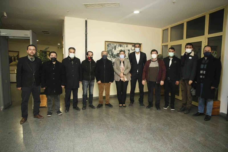 Başkan Çerçioğlu, AGC yönetimini ağırladı
