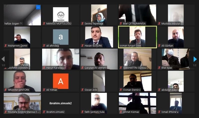 Manisa Müftülüğü dijital dünyayı masaya yatıracak
