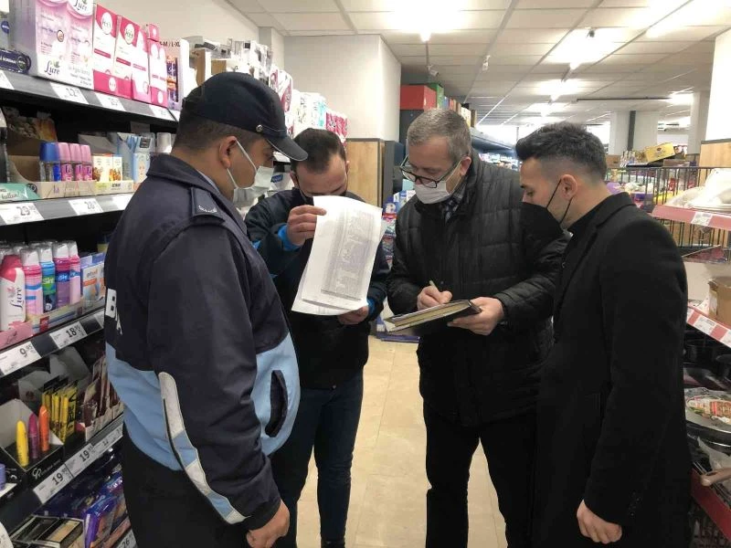 Kastamonu’da marketlerde KDV denetimi: 6 market hakkında tutanak tutuldu
