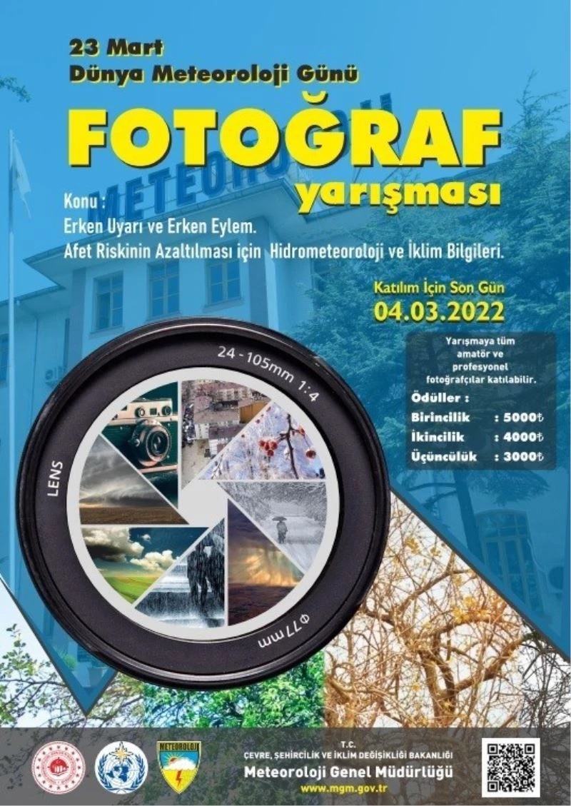 Meteoroloji gününe özel fotoğraflar yarışacak
