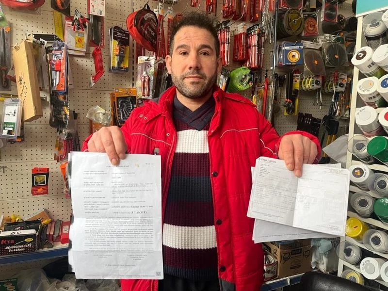  Parasını alamadı, üstüne 18 bin TL daha ödedi
