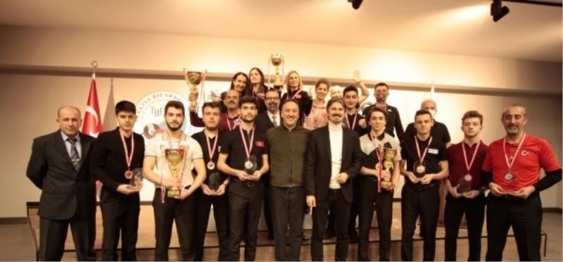 ADÜ’lü Görgüç, Bilardo Türkiye Şampiyonası’nda Türkiye 3’üncüsü oldu
