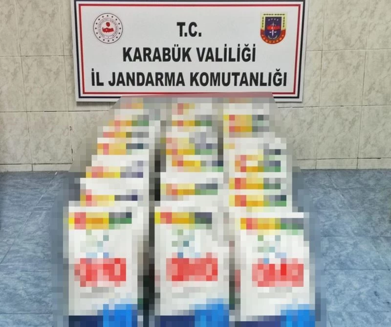 Karabük’te 330 kilogram sahte deterjan ele geçirildi
