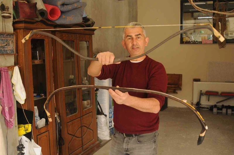 Geleneksel okçuluğu, kendi yapımı ok ve yayla yeni nesillere sevdiriyor
