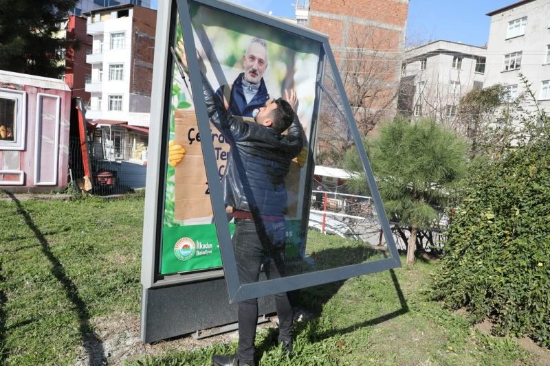 İlkadım’dan çevre duyarlılığı için afişler
