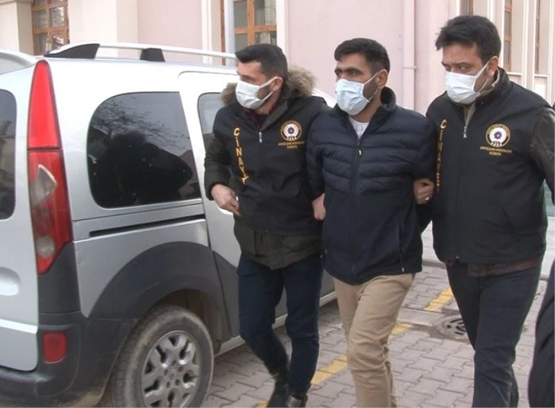 Konuşmak için diye gittiği evde karısını öldüren zanlı, adliyeye sevk edildi
