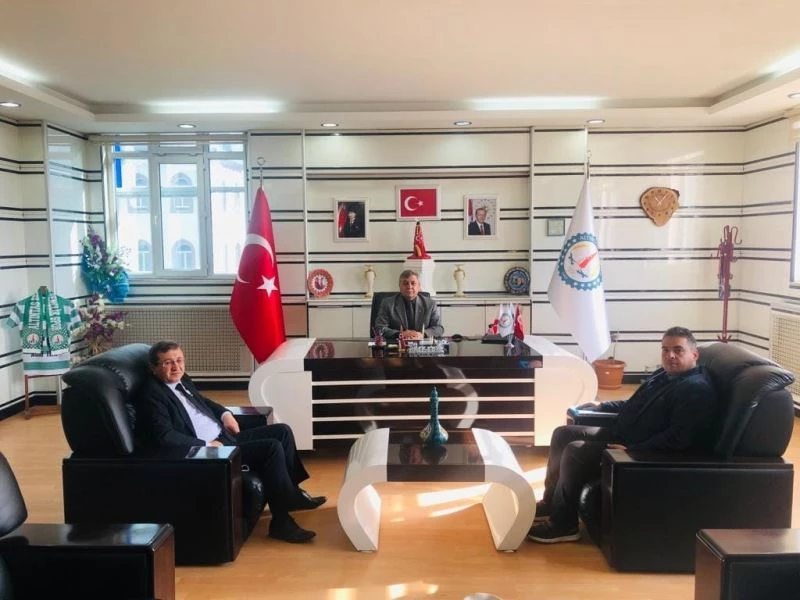 DKMP 5. Bölge Müdürü Çılgın’dan Başkan Arif Teke’ye ziyaret
