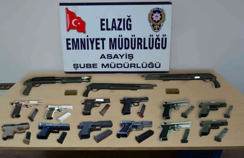 Elazığ’da asayiş ve şok uygulamaları: 162 şüpheli yakalandı
