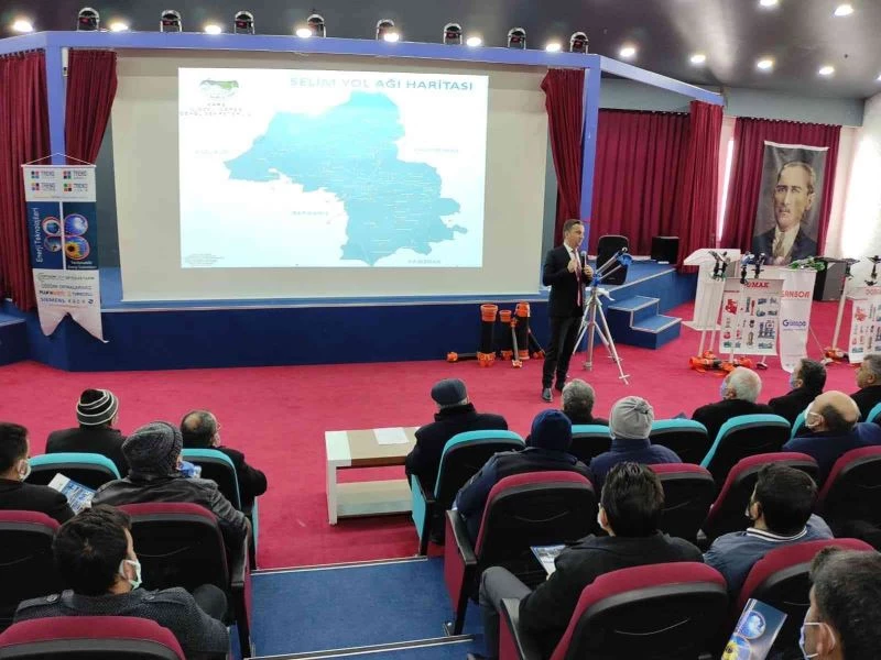 Selim’de sulama sistemleriyle ilgili bilgi verildi
