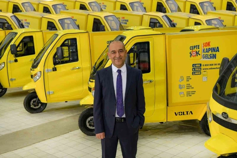 ŞOK Marketler, cepte ŞOK için elektrikli teslimat aracı filosu kuruyor
