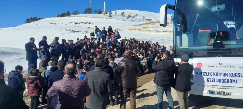 450 hafız adayı tarih ve kültür gezisinde buluştu
