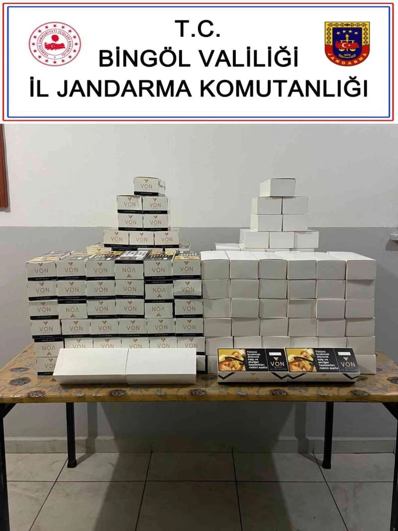 ’Okşan’ kokladı, Bingöl’de 20 bin adet bandrolsüz boş makaron ele geçirildi
