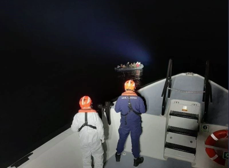 Sahil Güvenlik Komutanlığınca bir haftada bin 683 göçmen yakalandı
