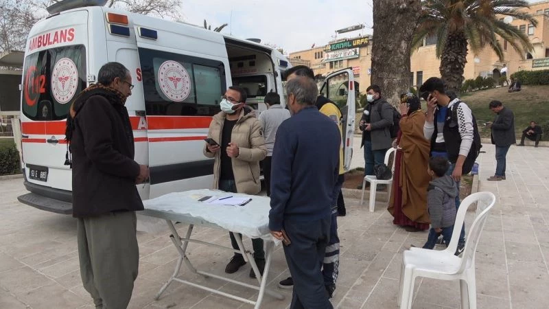 Şanlıurfa’da mobil aşı çalışmaları Balıklıgöl’de devam etti
