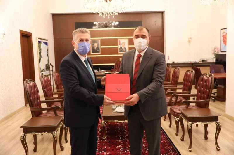 BİK Müdürü Çorbacı’dan, Vali Kaldırım’a ziyaret
