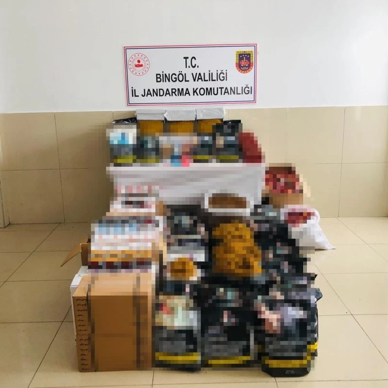 “Okşan” kokladı, kaçak sigara ve tütün ele geçirildi
