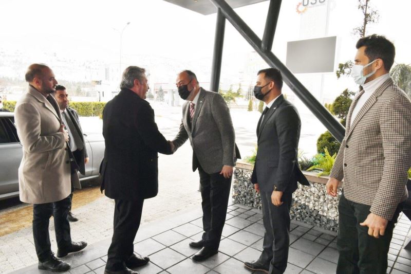 Başkan Palancıoğlu’ndan Başkan İmamoğlu’na ziyaret
