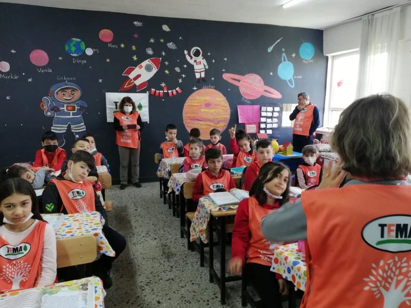 Öğrencilere erozyon ve mücadeleyi anlattılar
