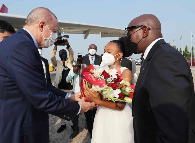 Cumhurbaşkanı Erdoğan, Kongo Demokratik Cumhuriyeti’nde
